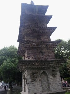 What's left of Tianning Temple